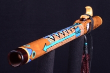 Mulberry Native American Flute, Minor, Mid F#-4, #G22C (7)